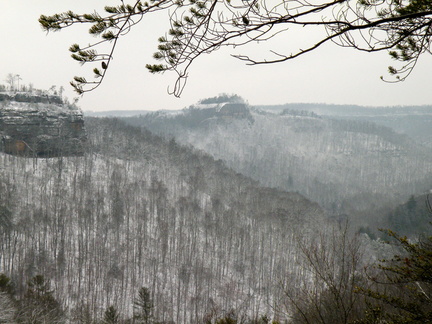 Snow on the Rough Trail